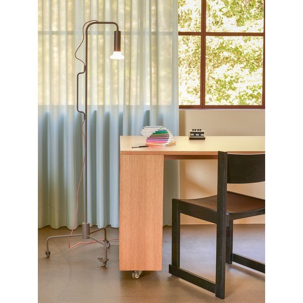 Hnědá stojací lampa (výška 154 cm) Ido – Hübsch-image-1