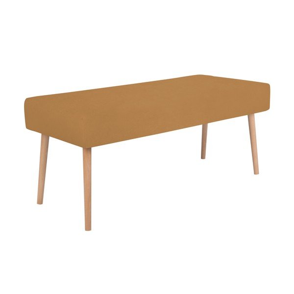 Žlutá lavice Mazzini Sofas Bergamot