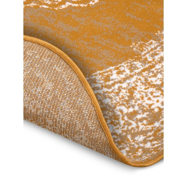 Žlutý/oranžový kulatý koberec ø 160 cm Méridional - Hanse Home-image-3