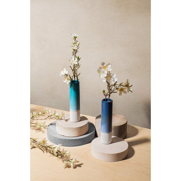 Vázy v sadě 2 ks z kameniny (výška 12,5 cm) Mojave – Sass & Belle-image-1