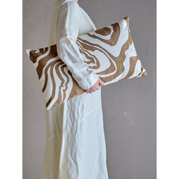 Bavlněný dekorační polštář 35x60 cm Aba – Bloomingville-image-3