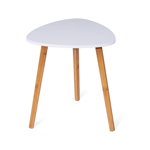 Bílý odkládací stolek Bonami Essentials Viby, 40 x 40 cm-image-2