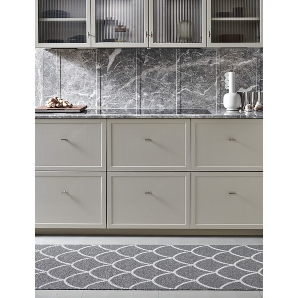 Šedý vnitřní a venkovní koberec 70x50 cm Kotte Charcoal – Pappelina-image-1