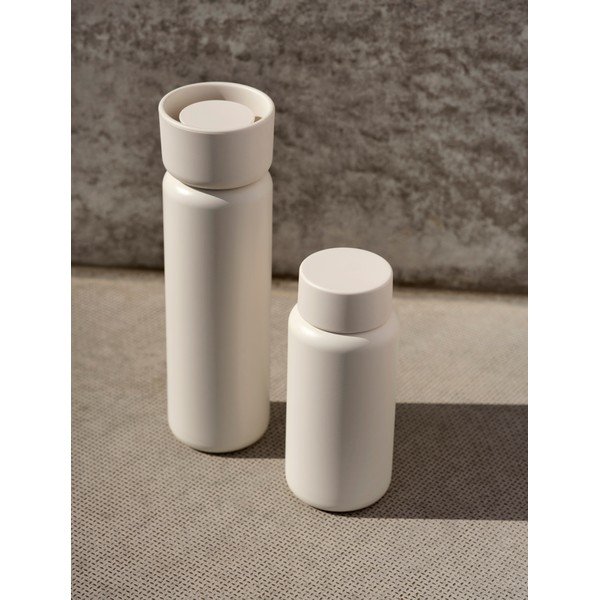 Béžový termo hrnek z nerezové oceli 650 ml Singles – Zone-image-1