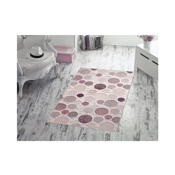 Koberec Patchwork Daire, 80x150 cm-image-1