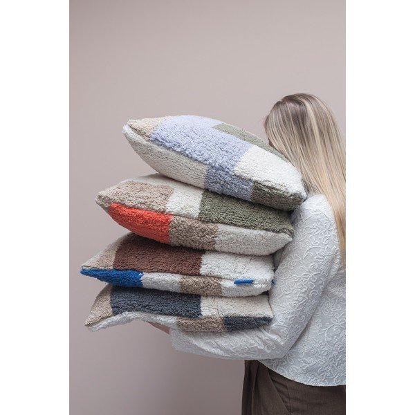 Bavlněný povlak na polštář 50x50 cm Brick – Mette Ditmer Denmark-image-3