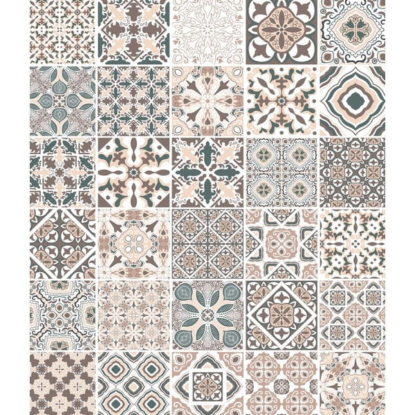 Skleněný kryt na stěnu u sporáku Wenko Splashback Tile-image-3