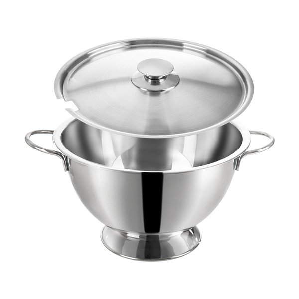 Nerezová mísa ve stříbrné barvě ø 26 cm – Orion-image-1