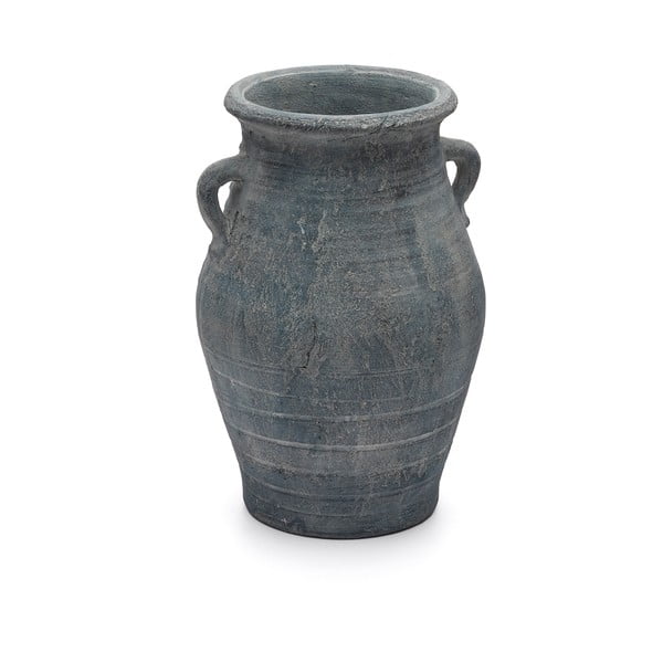 Šedá terakotová váza Blanes – Kave Home