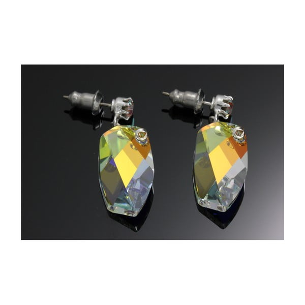 Náušnice Swarovski Elements Elegant AB