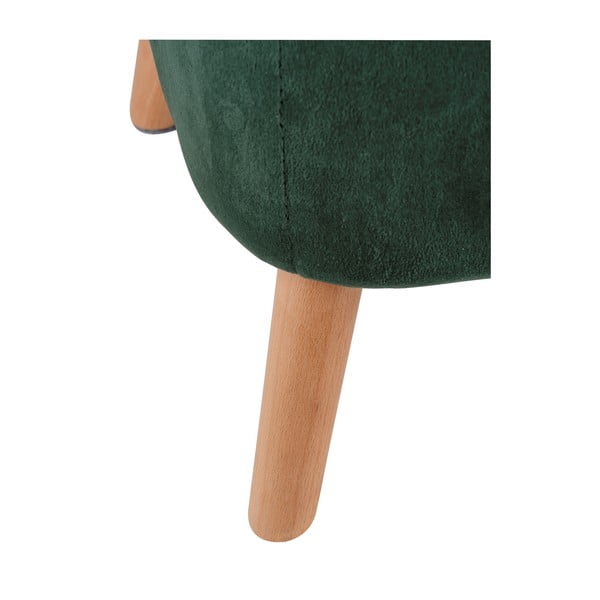 Zelený sametový taburet – Wenko-image-4