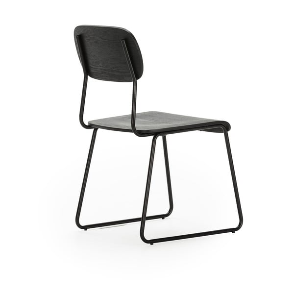 Černé jídelní židle v sadě 2 ks Aira – Marckeric-image-3