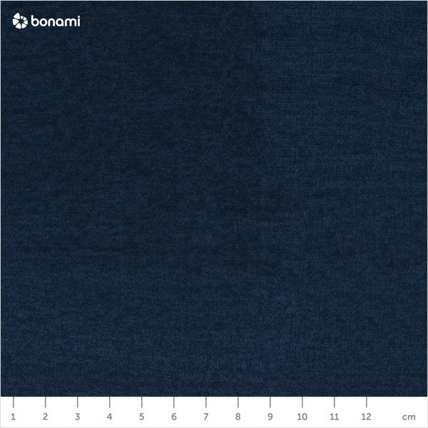 Tmavě modrá sametová rozkládací/s úložným prostorem pohovka 216 cm Selene – ELTAP-image-3