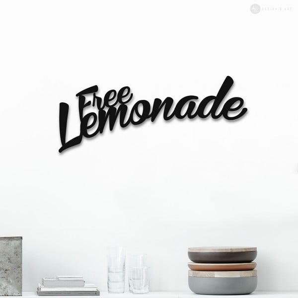 Nástěnná dřevěná dekorace  Free Lemonade