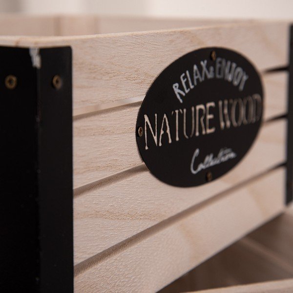 Dřevěný úložný box Rustic – Orion-image-1