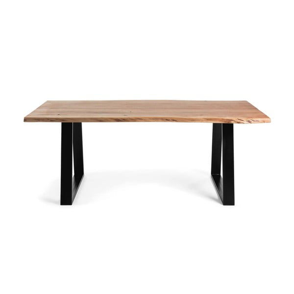 Jídelní stůl s deskou z akácie 90x160 cm Alaia – Kave Home-image-4