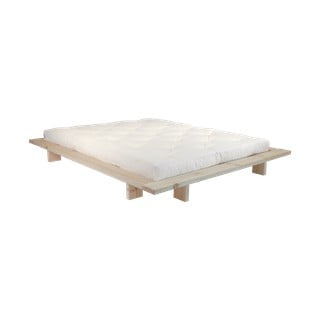 Dvoulůžková postel Karup Design Japan Raw, 140 x 200  cm