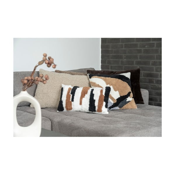 Dekorační polštář z materiálu bouclé 45x60 cm Tavira – House Nordic-image-1