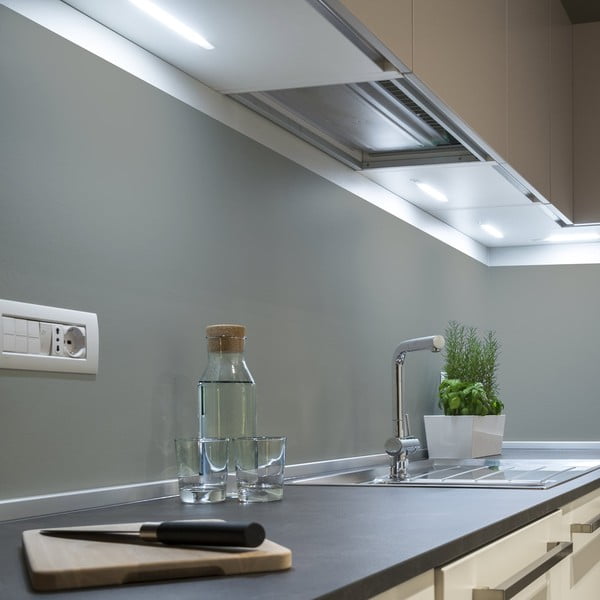 Samolepka na zeď 200x60 cm Light Grey – Ambiance-image-2