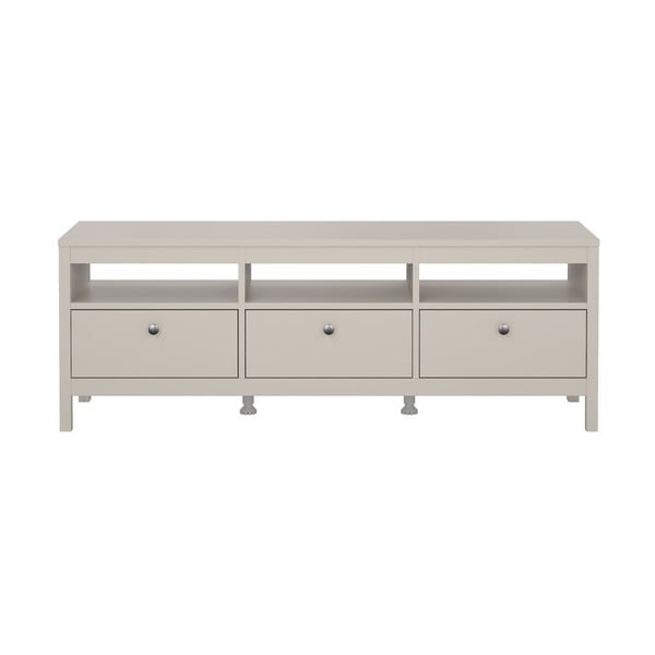 Šedobéžový TV stolek 151x54x38 cm Madrid – Tvilum-image-2