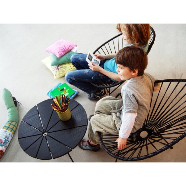 Dětské křeslo Acapulco Mini, světle modré-image-1