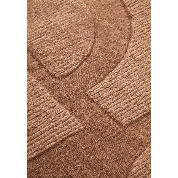 Hnědý ručně tkaný vlněný koberec 120x170 cm Alexis – Villeroy&Boch-image-4