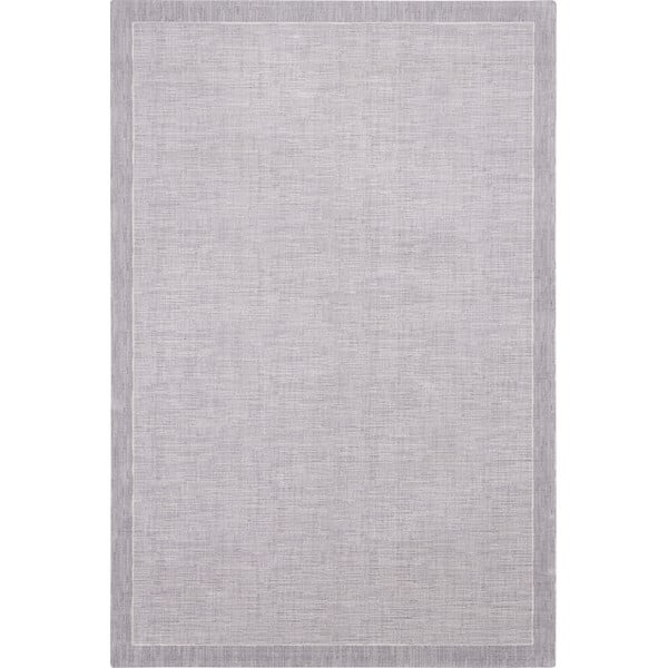 Šedý vlněný koberec 200x300 cm Linea – Agnella