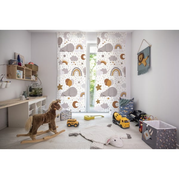 Dětský závěs 250x110 cm Balloon Dreaming - Butter Kings-image-1