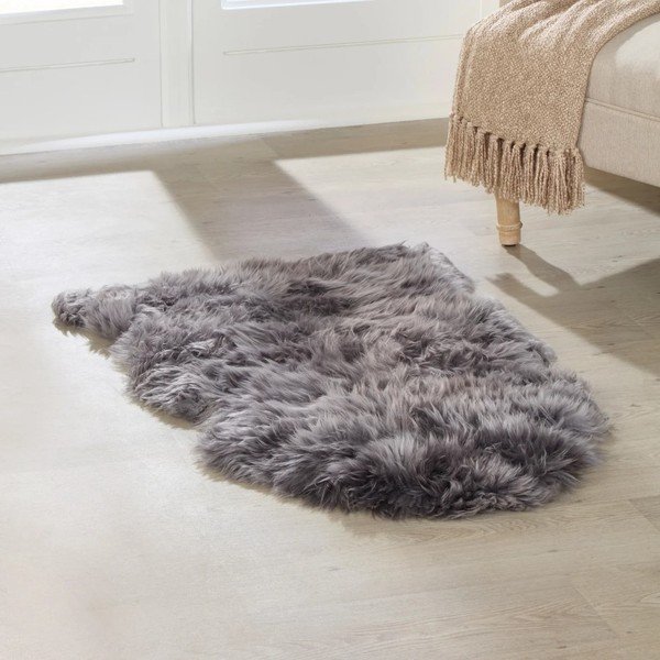 Šedá ovčí kožešina Native Natural Sheep, 60 x 120 cm-image-2