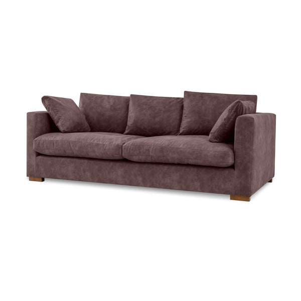 Tmavě hnědá pohovka 220 cm Comfy – Scandic-image-2
