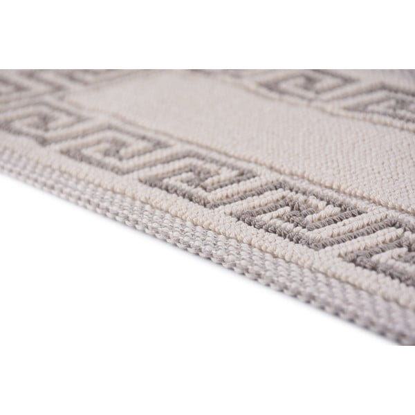 Krémové bavlněné nášlapy na schody v sadě 16 ks 25x65 cm Versace Bej – Vitaus-image-3