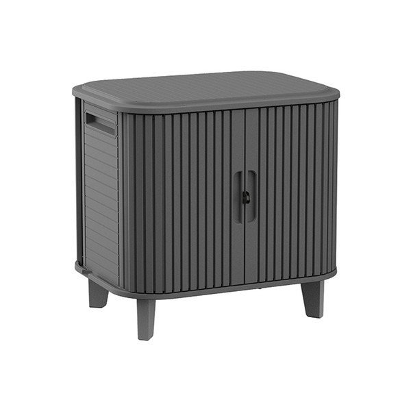 Šedý plastový zahradní úložný box Velo – Keter