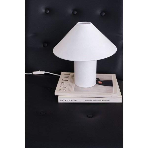 Bílá papírová stolní lampa (výška 30 cm) Lilli – Jotex-image-2