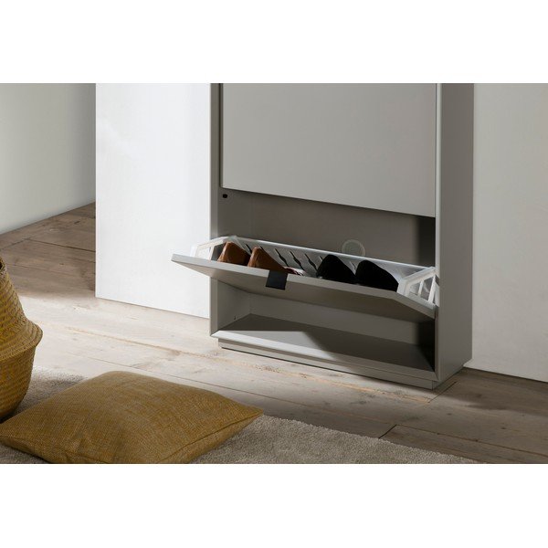 Šedý botník se 4 zásuvkami Marckeric Luka-image-4