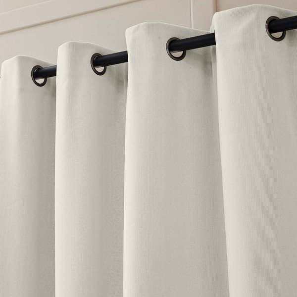 Béžový manšestrový termo závěs 140x260 cm Madison – douceur d'intérieur-image-2