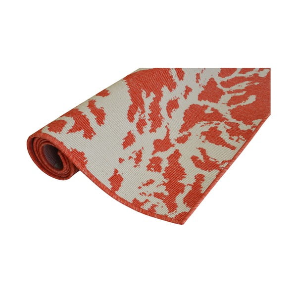 Červený venkovní koberec Floorita Coral, 133 x 190 cm-image-3