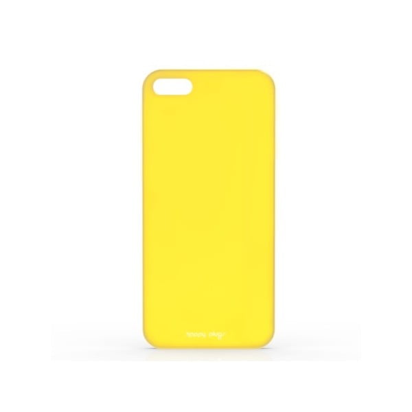Kryt Happy Plugs na iPhone 5/5S, žlutý