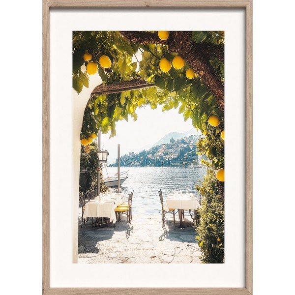Tištěný obraz s rámem 50x70 cm Lemon View – Styler