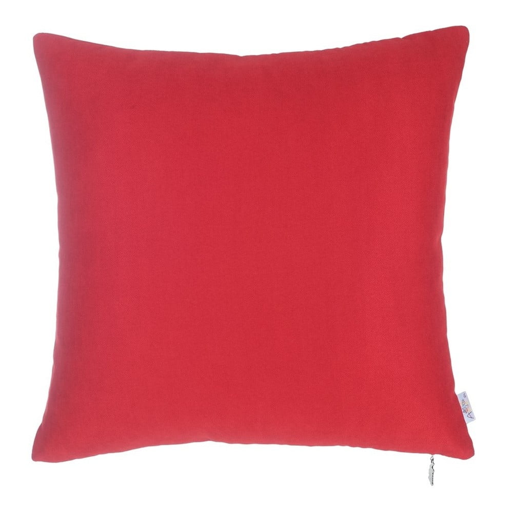 Červený povlak na polštář Mike & Co. NEW YORK Simple, 43 x 43 cm