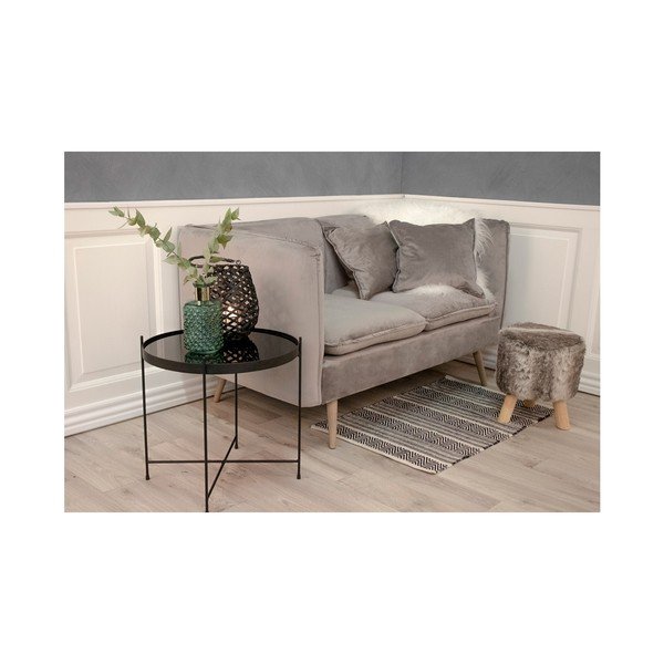 Černý konferenční stolek House Nordic Venezia, ø 48 cm-image-2