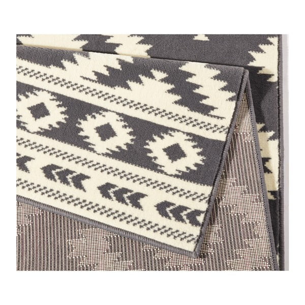 Šedo-krémový koberec Hanse Home Gloria Ethno, 120 x 170 cm-image-2