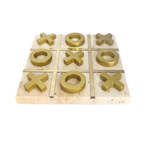 Kamenná drobná dekorace Tic Tac Toe – PT LIVING-image-3