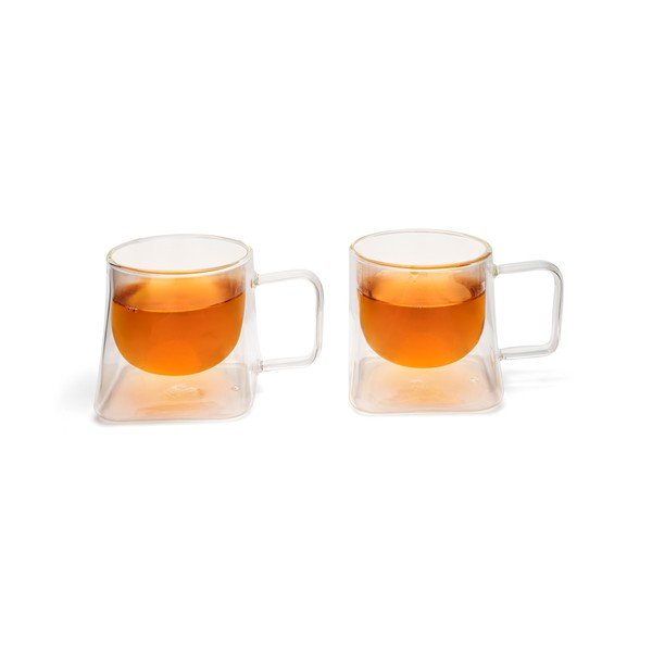 Dvoustěnné skleněné hrnky v sadě 2 ks 220 ml Otto – Leopold Vienna-image-2