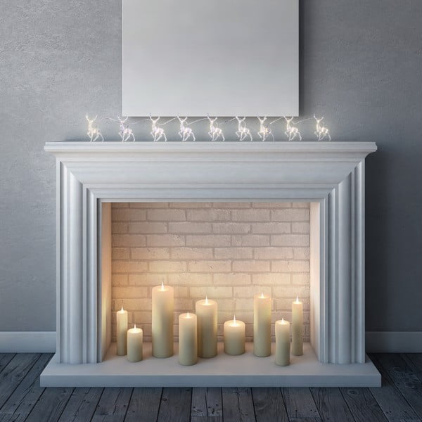 LED světelný řetěz ve tvaru sobů DecoKing Deer, 10 světýlek, délka 1,65 m-image-1