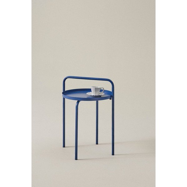 Kovový kulatý odkládací stolek ø 42 cm Bleket – Jotex-image-1