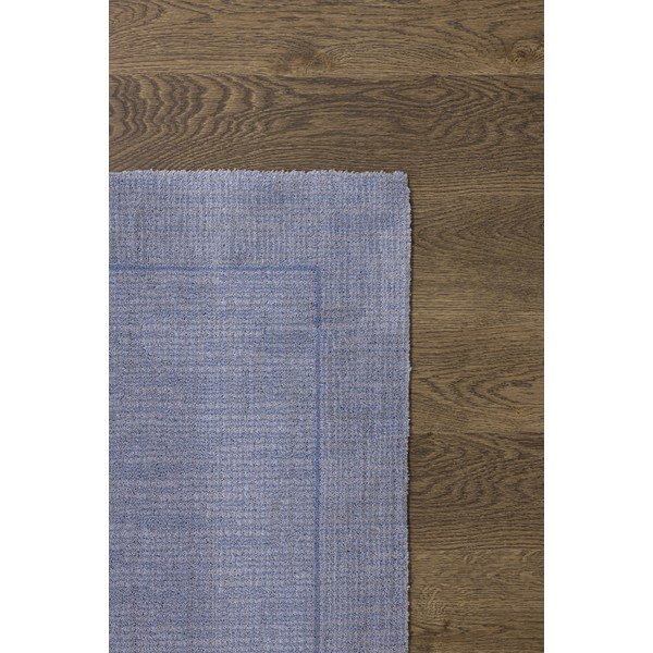 Modrý vlněný koberec 200x300 cm Linea – Agnella-image-3