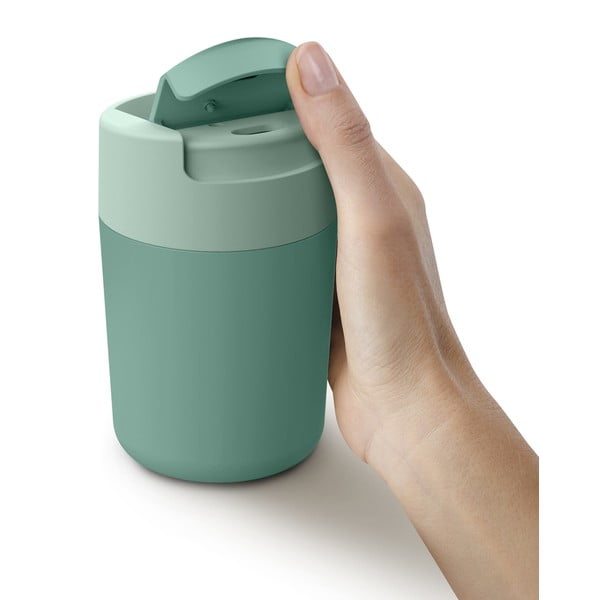 Cestovní hrnek v mentolové barvě 340 ml Sipp – Joseph Joseph-image-4