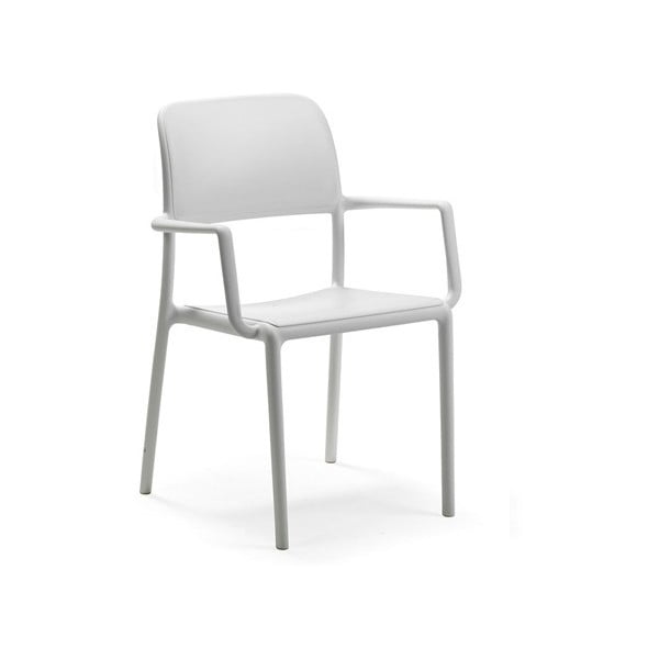 Bílá zahradní židle Nardi Garden Riva