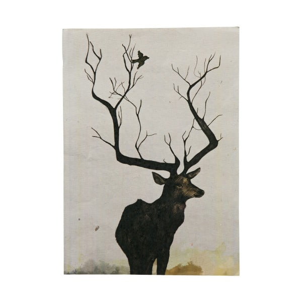 Plakát s motivem jelena BePureHome Oh Deer, 47 x 32 cm
