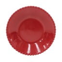 Rubínově červený hluboký talíř z kameniny Costa Nova, ø 24,2 cm